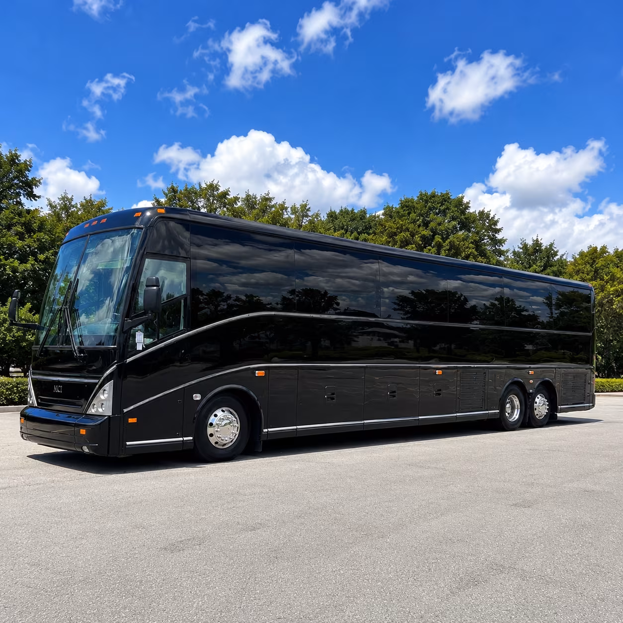 bus rentals for woodbridge corporate events and team off sites