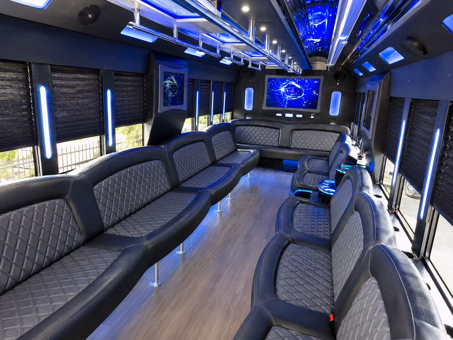 woodbridge birthday party bus rental