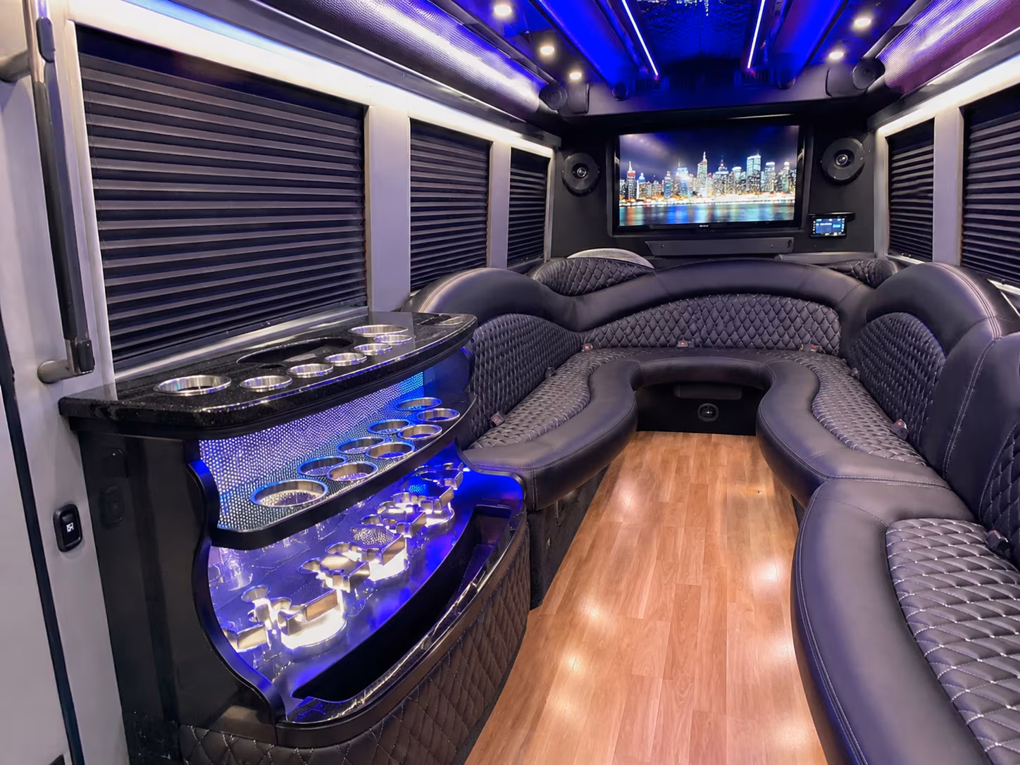 woodbridge night out party bus rental