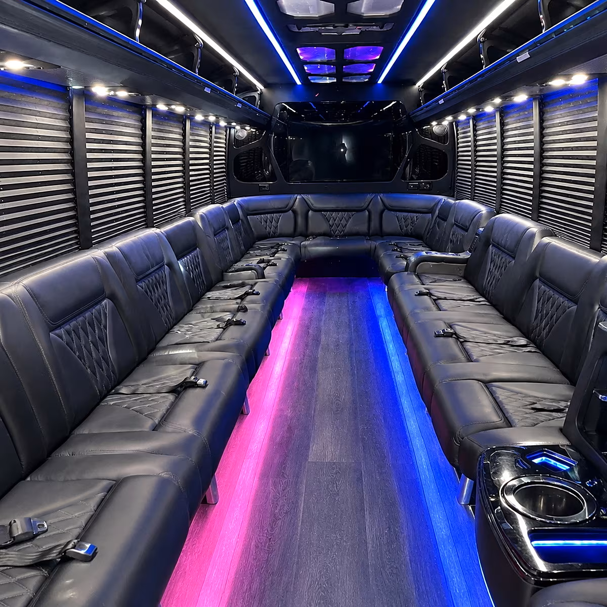 woodbridge party bus rentals inside