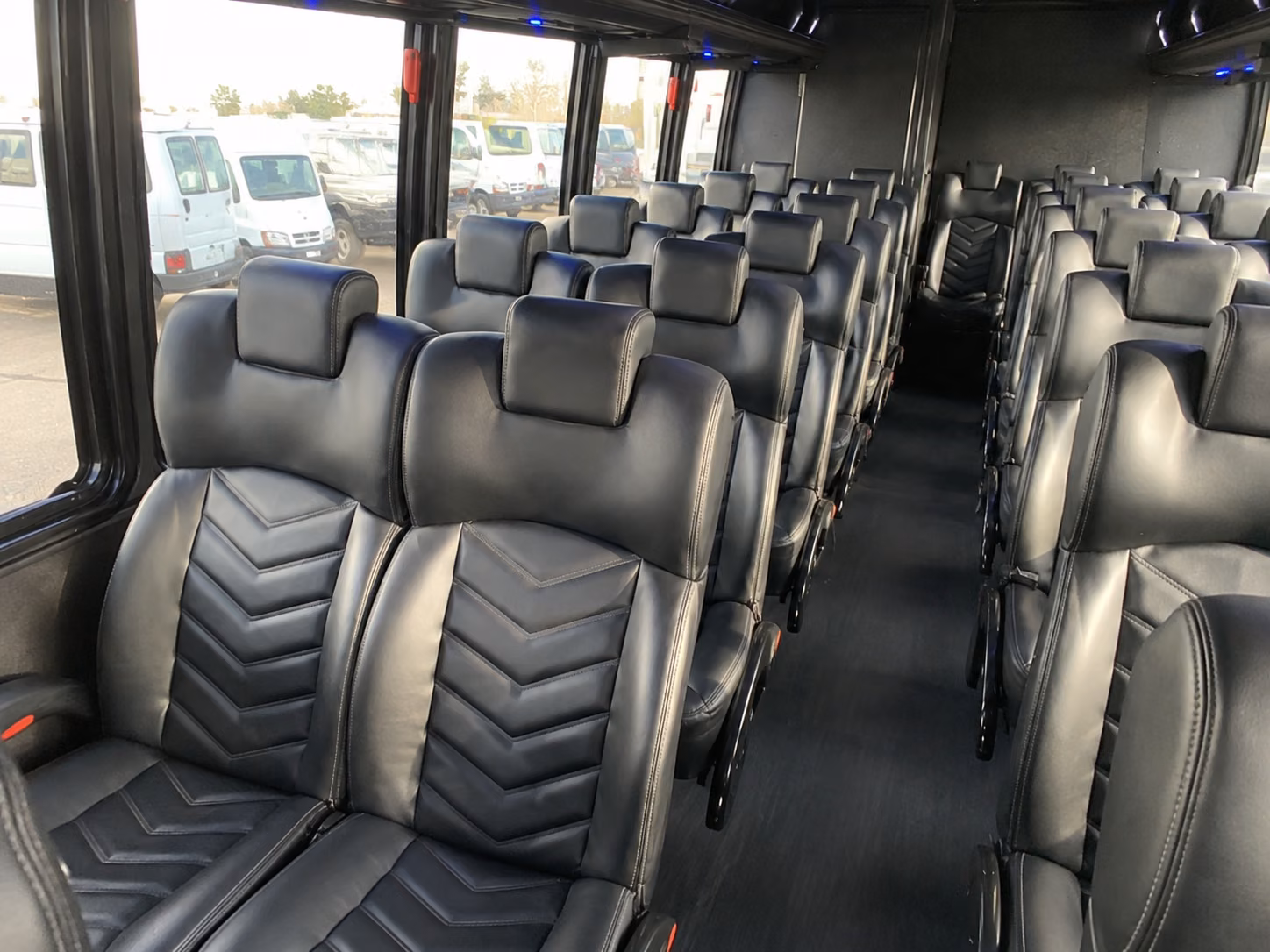 woodbridge private event transportation onboard seating
