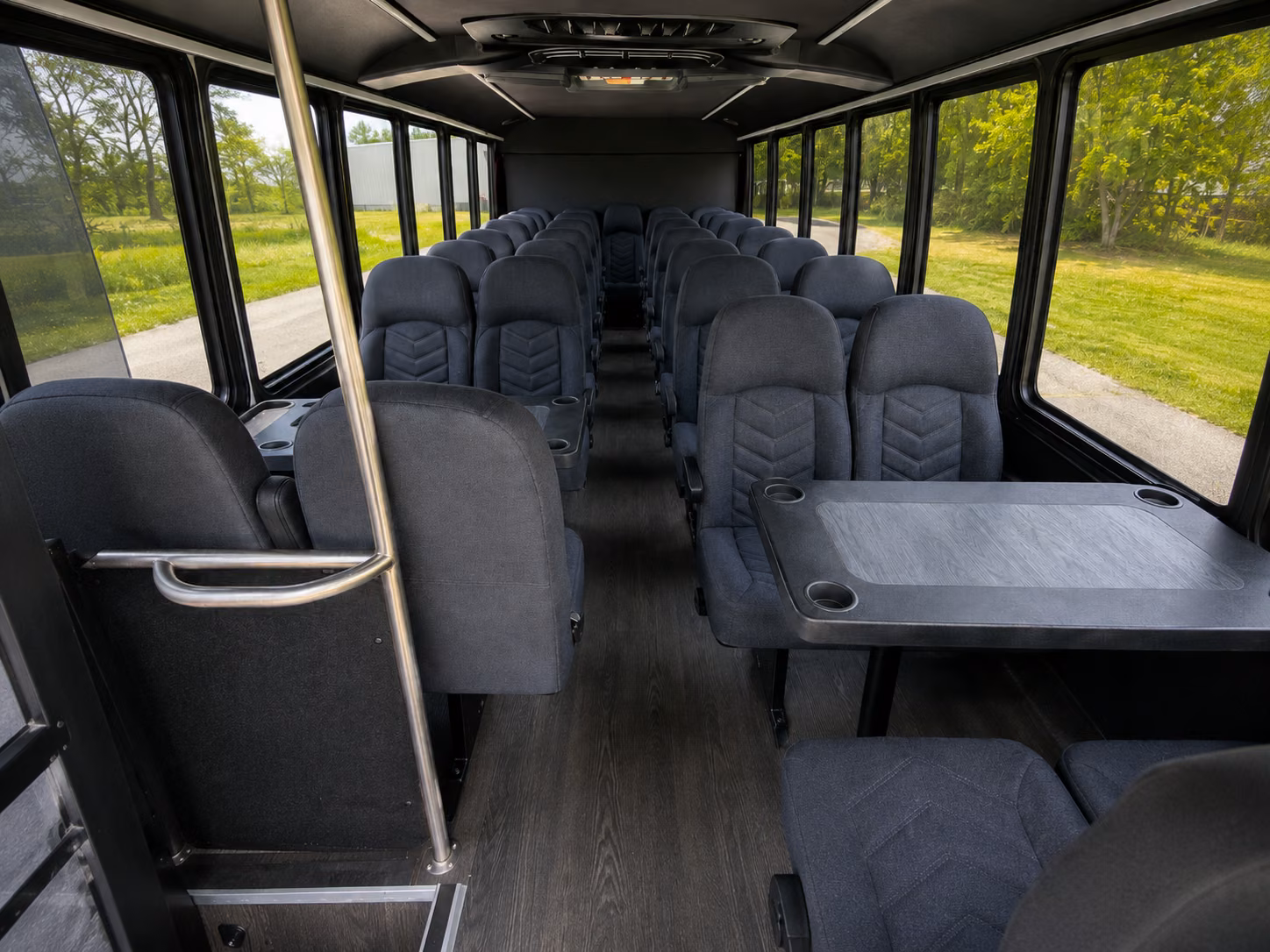 woodbridge school event transportation onboard seating