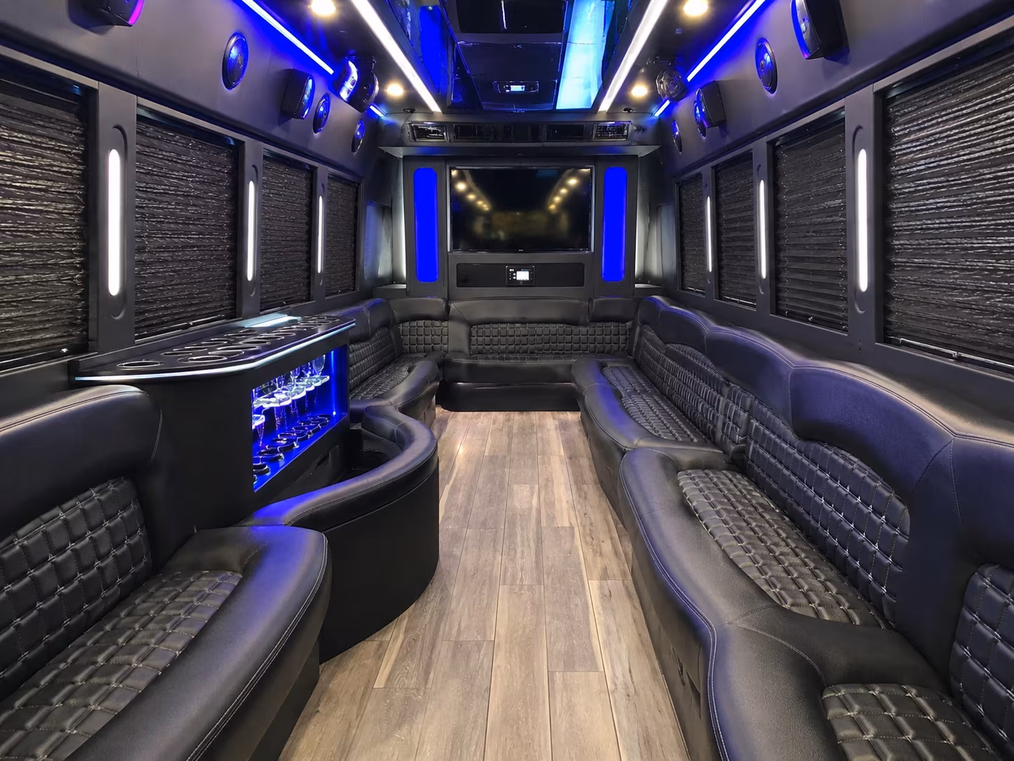 woodbridge sporting event party bus rental