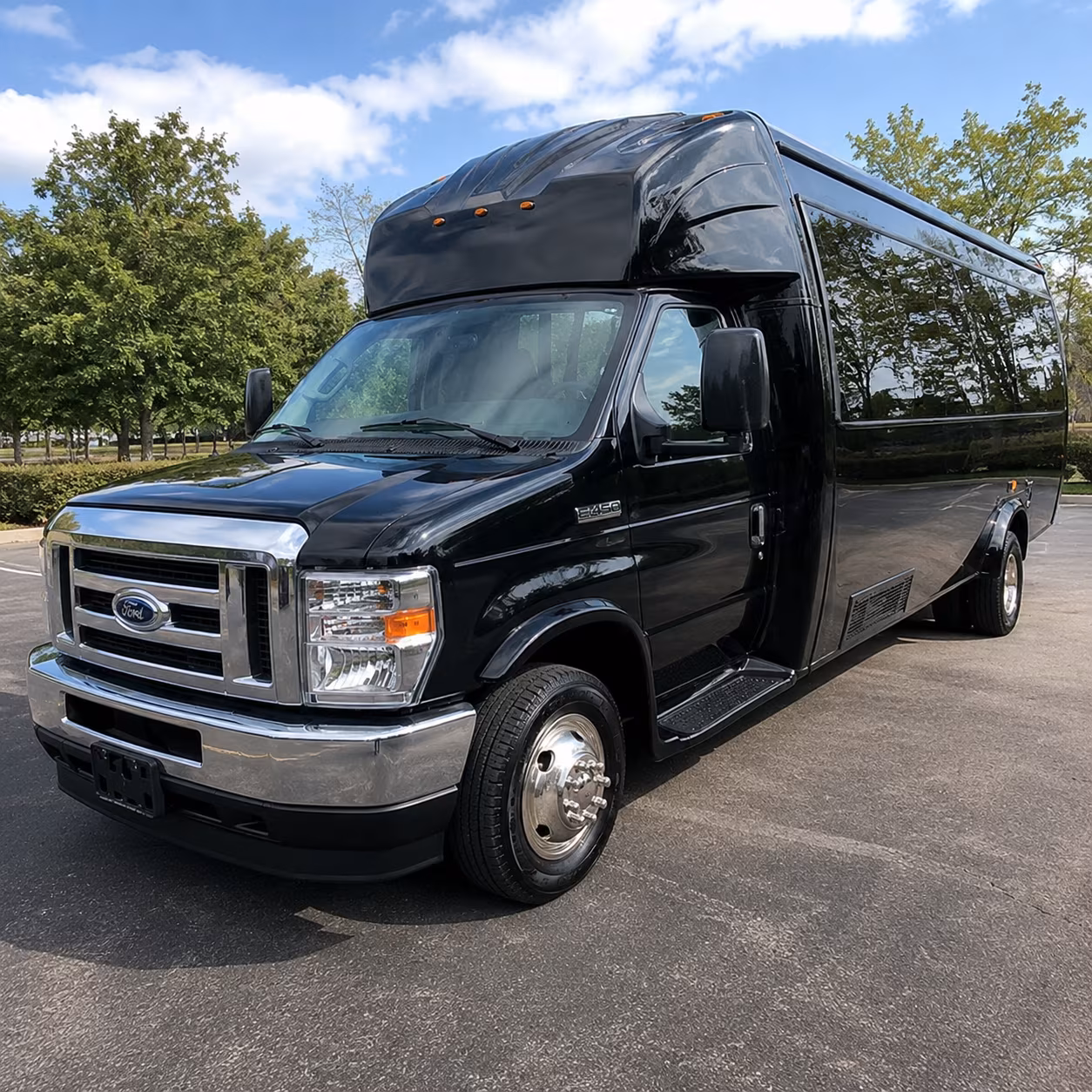 woodbridge wedding party bus rental