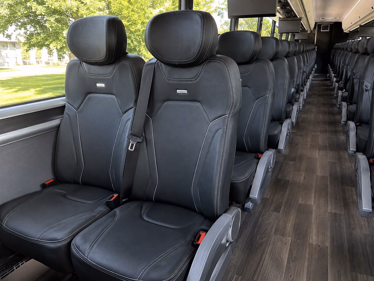 woodbridge wine tour brewery transportation onboard seating